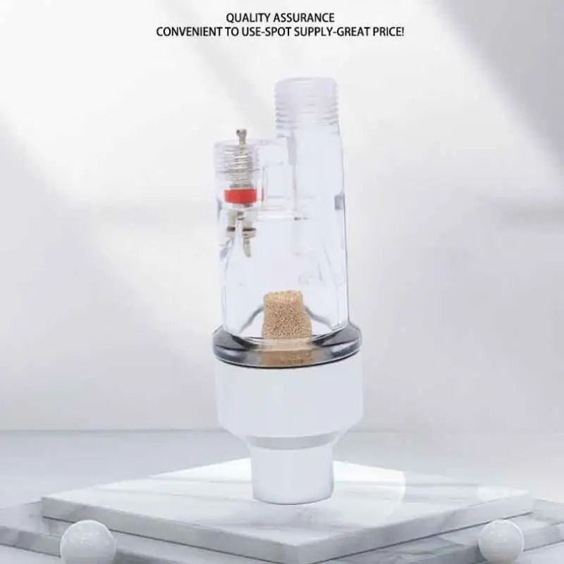 

1Pc Mini Airbrush In-Line Filter - Effective Water Oil Separator Moisture Trap, Smooth Airbrush Painting Tool Accessory