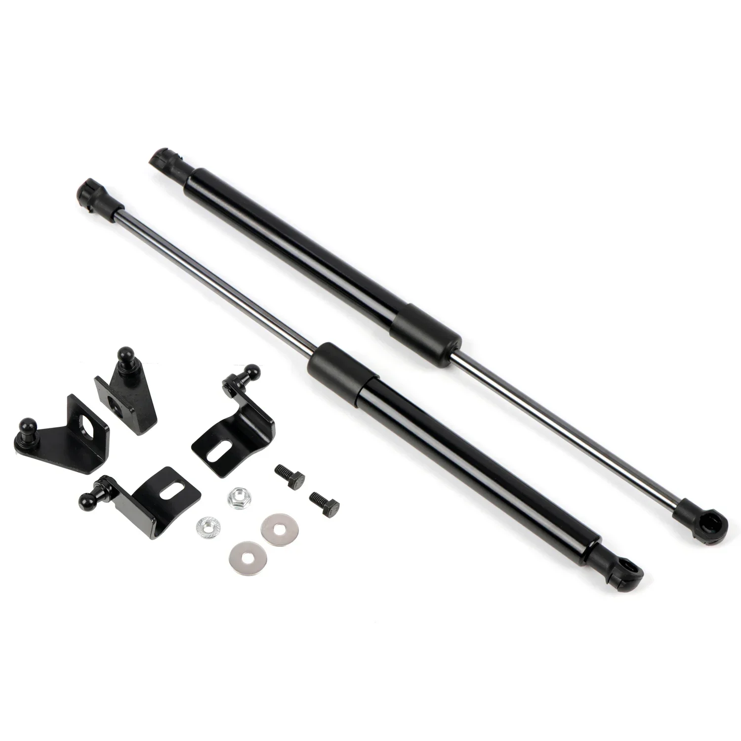 2PCS Front Bonnet Hood Gas Struts Bars Spring Shock Rod Support Lift For Toyota Land Cruiser Prado J250 2024 Car Accessories