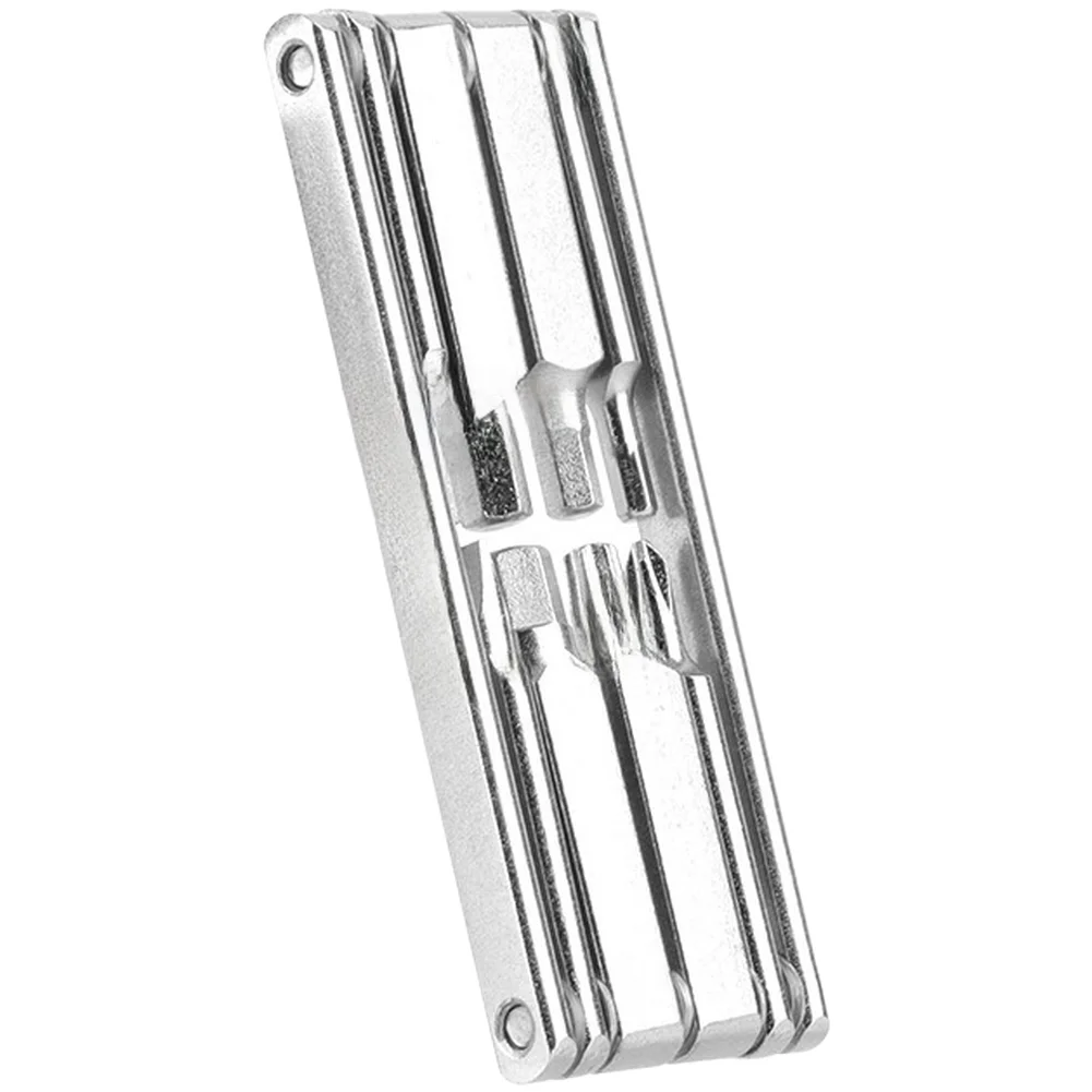 Lightweight 93g Bicycle Multitool Featuring T25 2mm 6mm Hex Keys and Dual Tip Screwdrivers for Efficient On Bike Adjustments