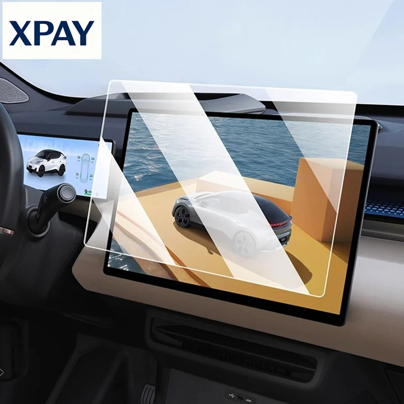 For Lynk&Co Z20 2021-2025 Navigation Tempered Film Dashboard Protective Film High Definition Automobile Modification Supplies