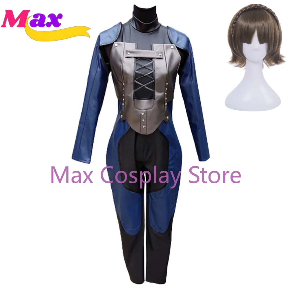 

Max Cos P5 Queen Makoto Niijima Cosplay Costume Battle Clothing For Halloween Custom size