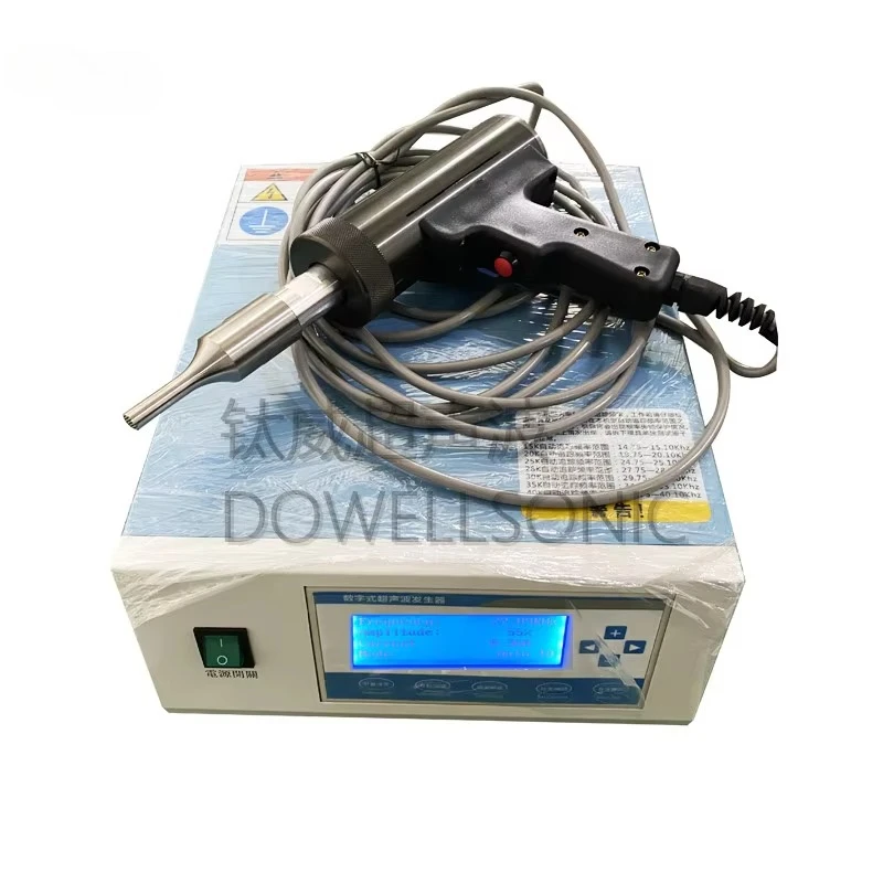 

DW-WD28-1000 28khz1000w Handheld Manually Ultrasonic Spot Welding Machine