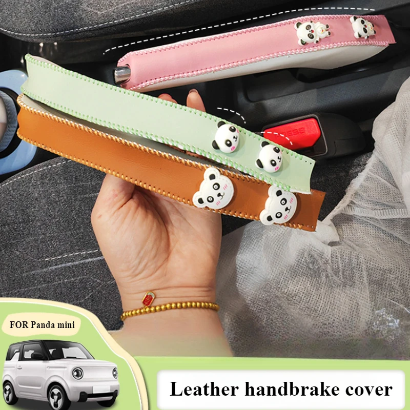 FOR Geely Panda mini interior modified handbrake set accessories Cute creative decorative supplies accessories complete