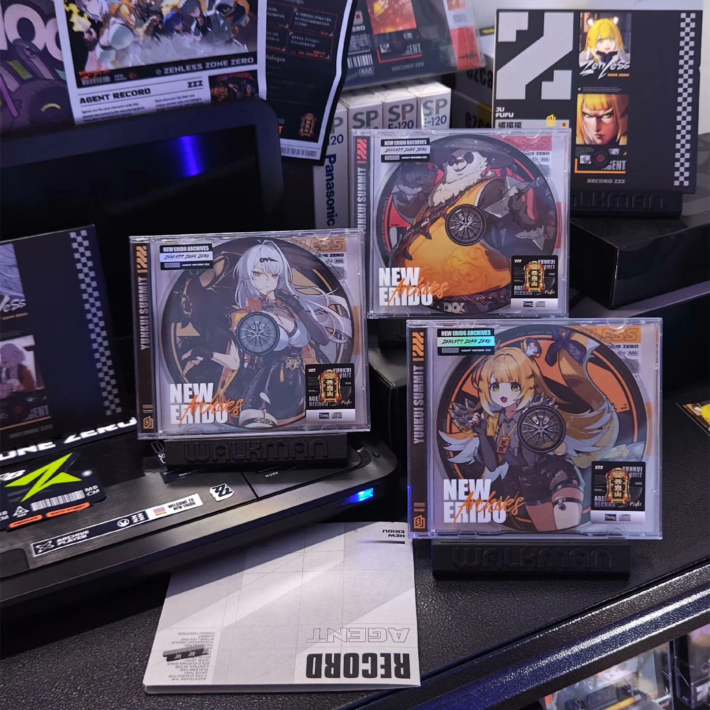 

Игра Zenless Zone Zero Yunkui Summit Pan Yinhu Музыкальный CD Yixuan Ju Fufu Альбом Музыкальная запись или DVD Косплей Soundtracks Коробка Подарки