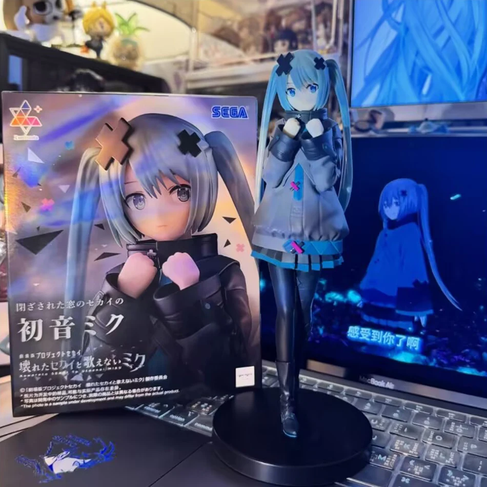 21cm Sexy Girl Hatsune Miku Anime Figure Fashion Subclture Miku Action Figure Christmas Gift PVC Collection Model Doll Toys