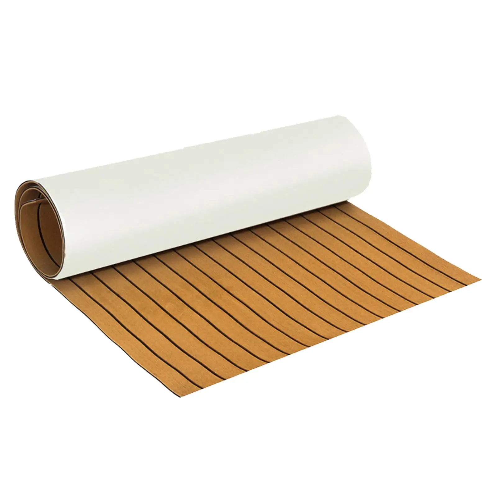 

EVA Foam Decking Boat Floor Sheet Waterproof Faux Teak Pad Non-skid for Foldable Boat Seat Installation