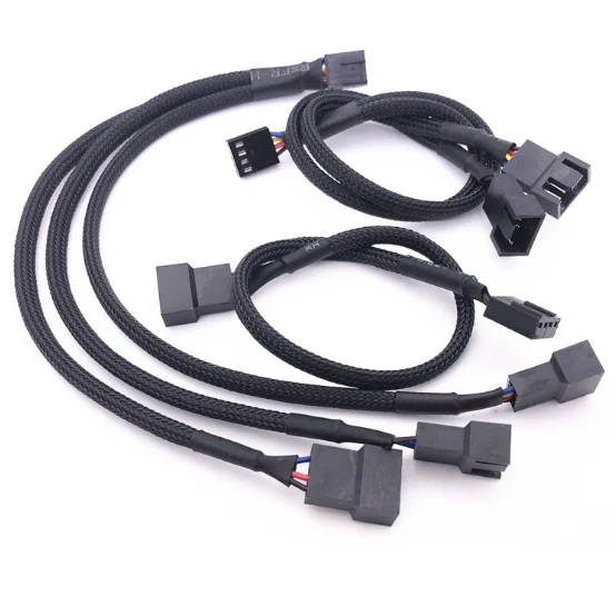 Motherboard four pin one point three extension cable 4Pin chassis fan pwm temperature control extension cable