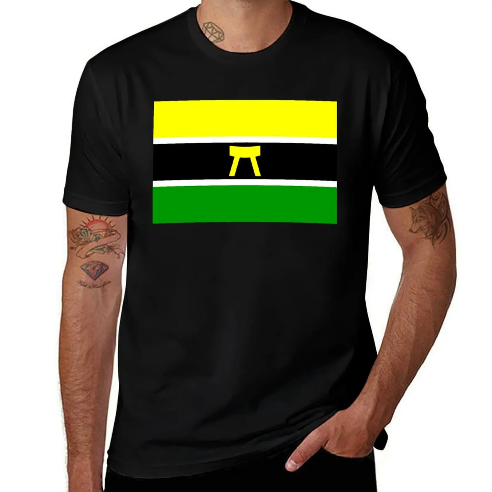 

Flag of Ashanti T-Shirt t shirt man casual t shirts designer cotton t shirt man T-shirt