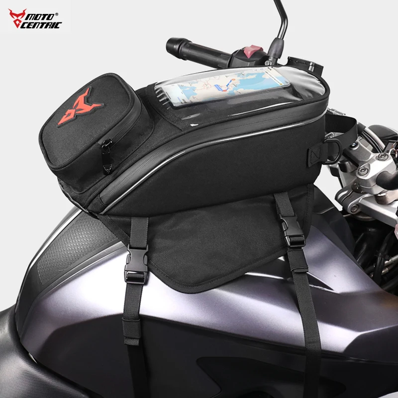 

Motocentric Magnetic Motorcycle Waterproof Bag Motorcycle Fuel Tank Bag Navigation Universal Motorbike Tool Backpack Portable