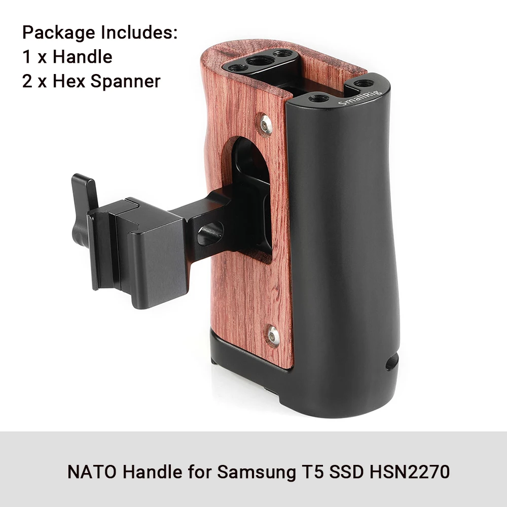 Smallrig natoトップハンドル、DSLRカメラ用、クイックリリース