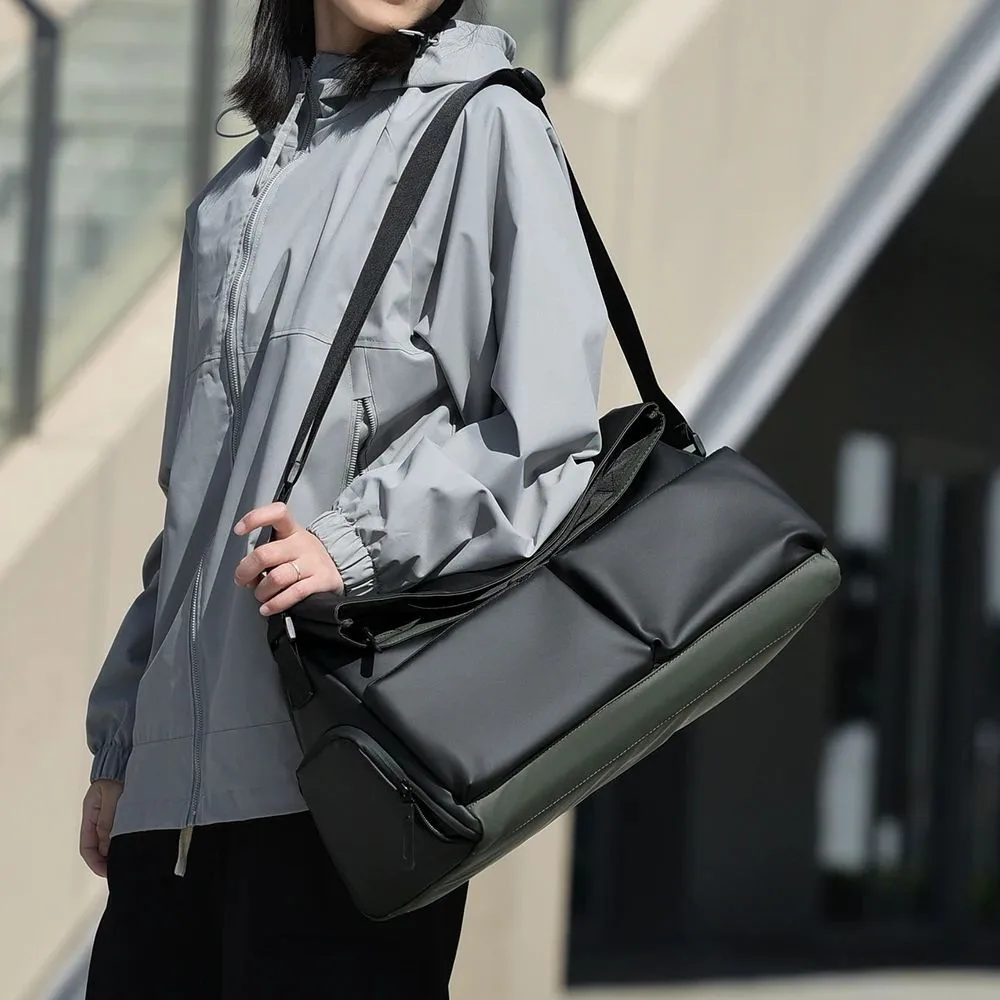 

Расширяемая дорожная сумка большой вместимости, сумка для багажа для коротких поездок, портативная спортивная сумка, сумка через плечо, подходит для фитнеса, путешествий