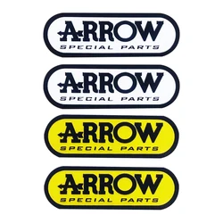 2Pcs/Set New Aluminium Alloy Motorcycle Exhaust Pipes Pipe Decal Sticker Cool Personality Scorpio Apply to Arrow