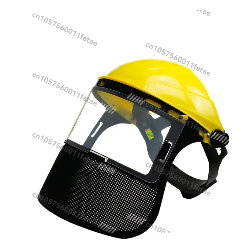 

Lawn Mower Protective Mask Explosion-proof Net Hedge Cutter Chainsaw Lawn Mower Steel Wire Protective Cover Net Full Face Mask