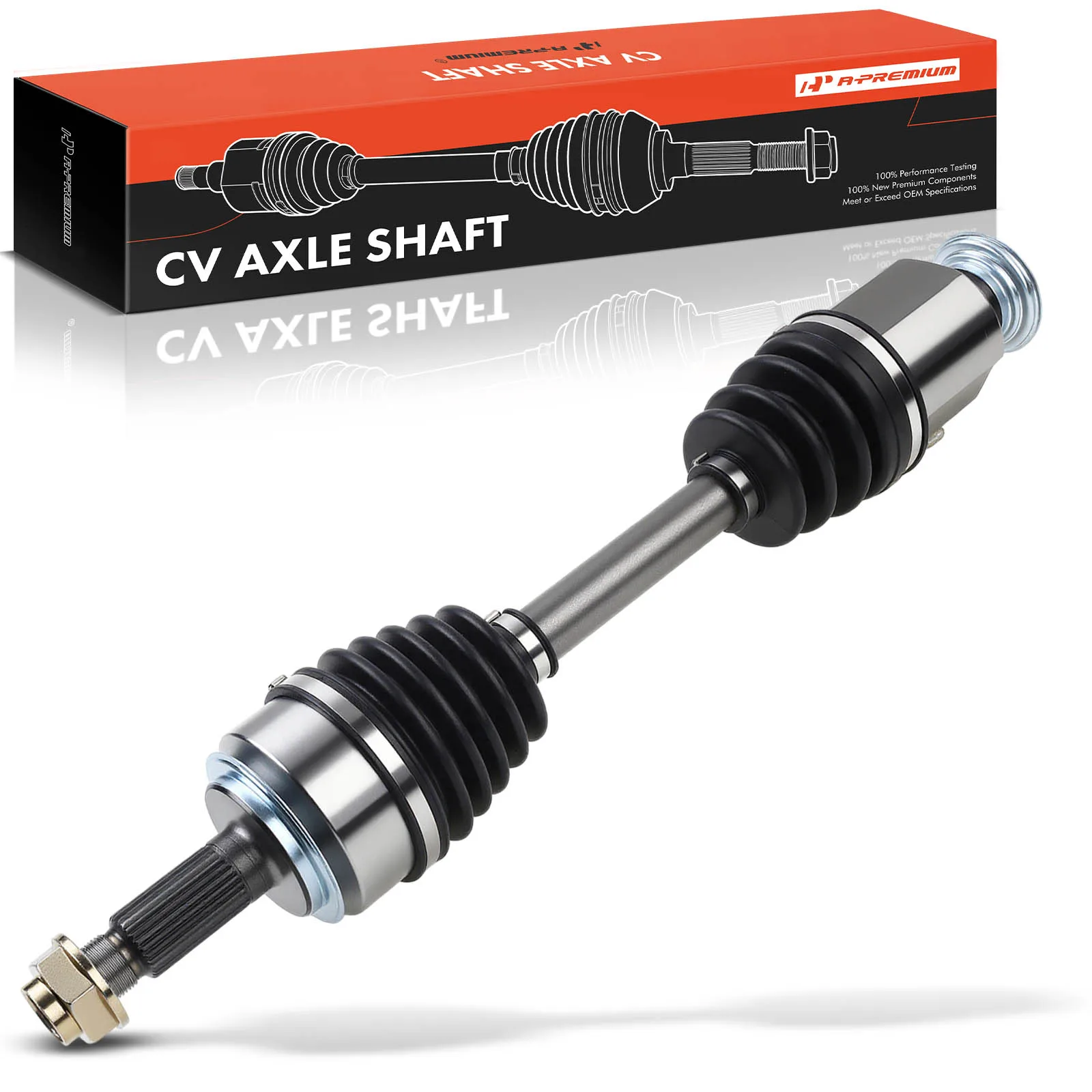 A-Premium Front Passenger Side CV Axle Assembly for Honda Civic 2012-2015 Acura ILX 2013-2015