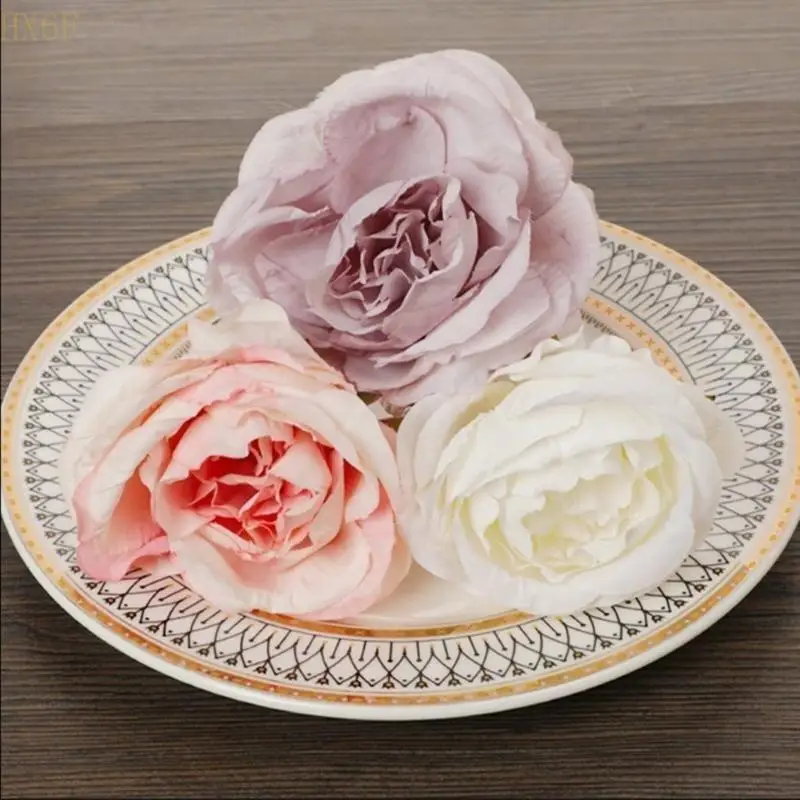 HX6F Romantics Rose Rose Rings Easters Home Table Decoration Hotel Rings Rings
