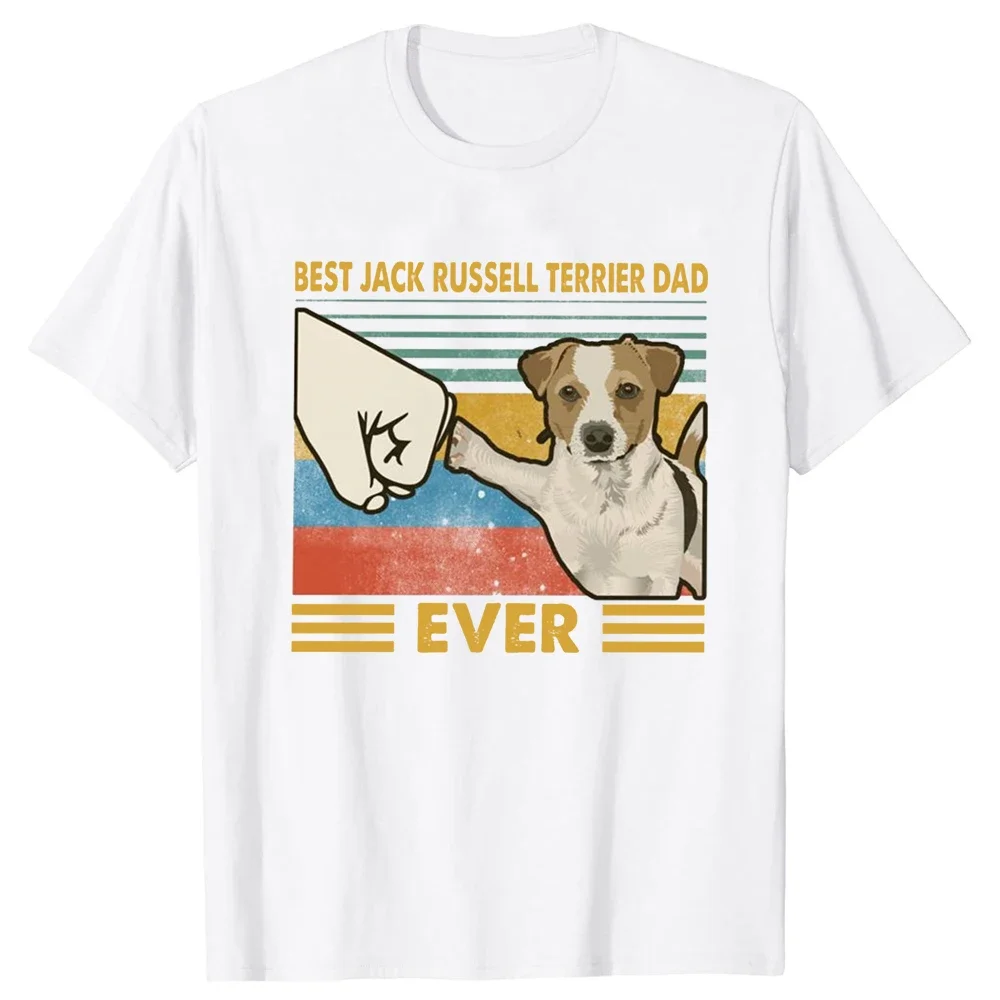 Summer Graphic Cotton Streetwear Short Sleeve T-shirt Funny All Dogs Were Created Equal Jack Russell Terrier Dog Lover T Shirts