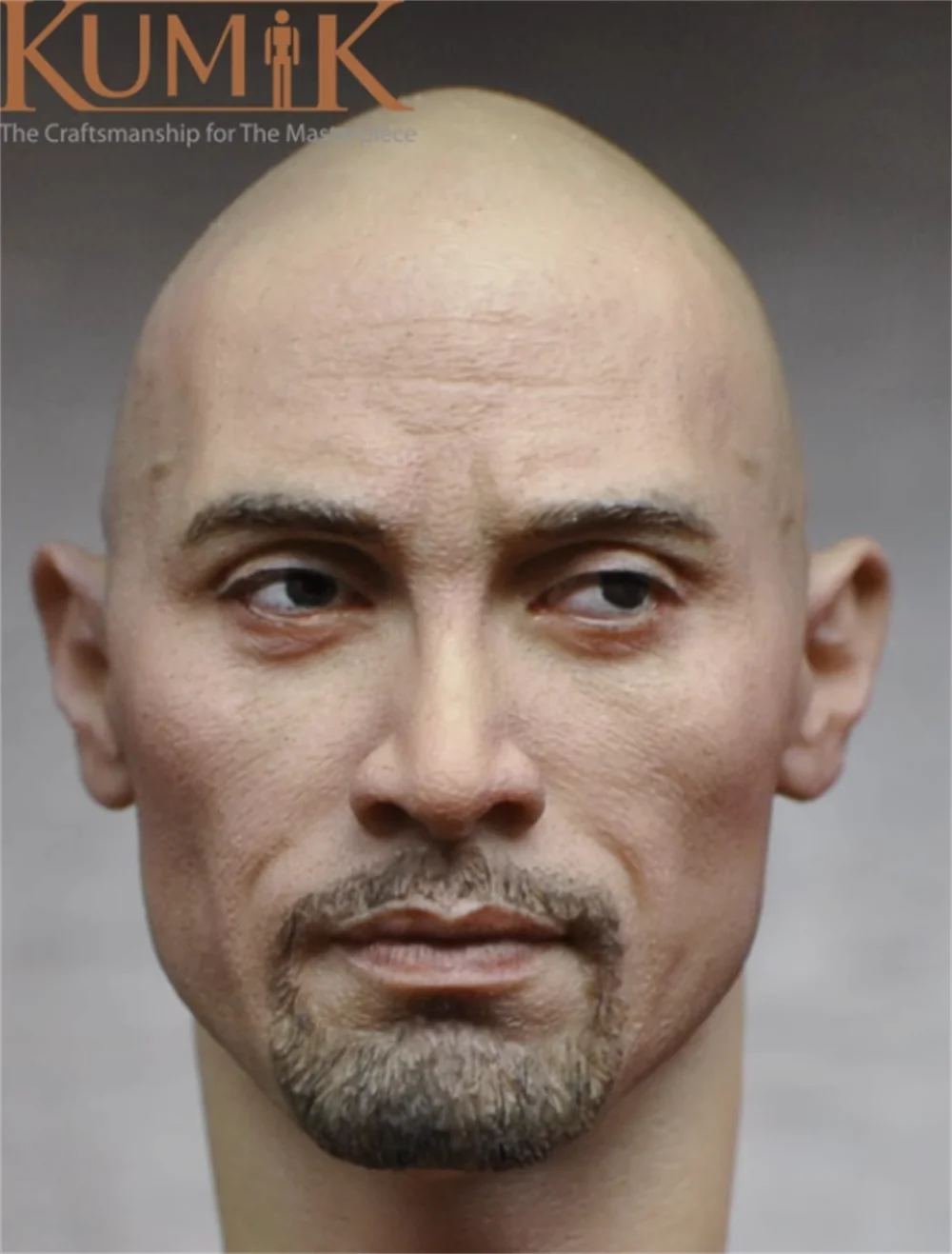 Best Sell 1/6th KUMIK KM16-72 Male Doll Mr. Stone Tough Guy Bald Version Head Sculpt Carving Toys Model For 12