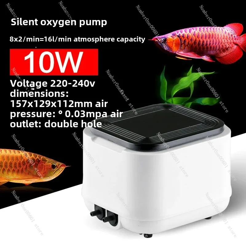 Fish Tank Oxygen  Ultra Silent Oxygen  Bedroom Small Household Aerator Atmospheric Aeration Pump