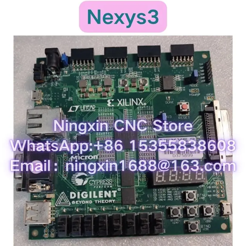 

Б/у Nexys3 Spartan-6 XC6SLX16 Плата разработки FPGA Функциональный тест ОК Быстрая доставка