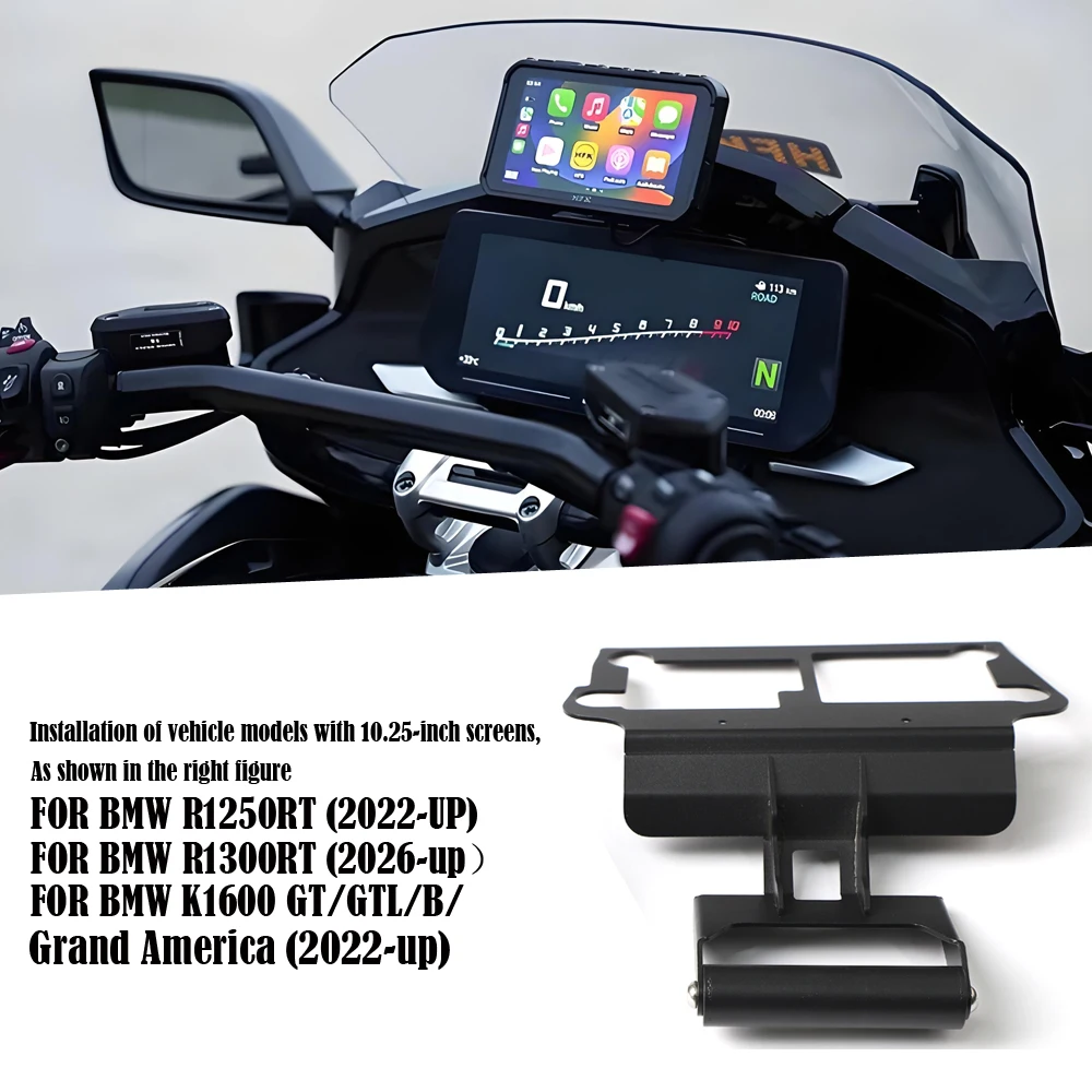 support-de-navigation-dedie-pour-la-serie-d'instruments-de-1025-pouces-adapte-aux-bmw-r1250rt-r1300rt-k1600-gt-gtl-b-grand-americr