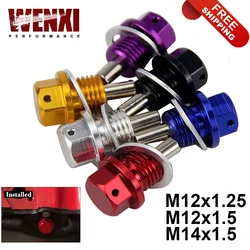 M12x1.5 M12x1.25 M14*1.5 Magnetic Oil Drain Plug Magnetic Oil Sump Nut WX-ODP12125/1215/1415