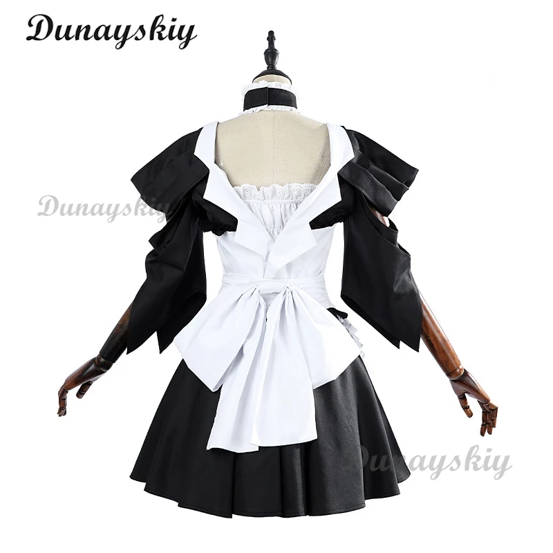 Anime Lolita Cosplay Costume pour femme, tenue de femme de chambre, uniforme Ayuzawa Misaki, perruque de femme de chambre Sama, robe Kaichou Wa, Halloween