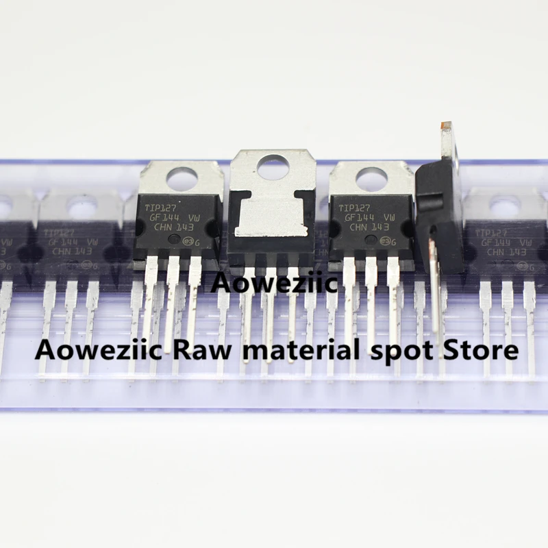 Aoweziic 2021+ 100% New Imported Original TIP127 TO-220 PNP Darlington transistor 5A 100V