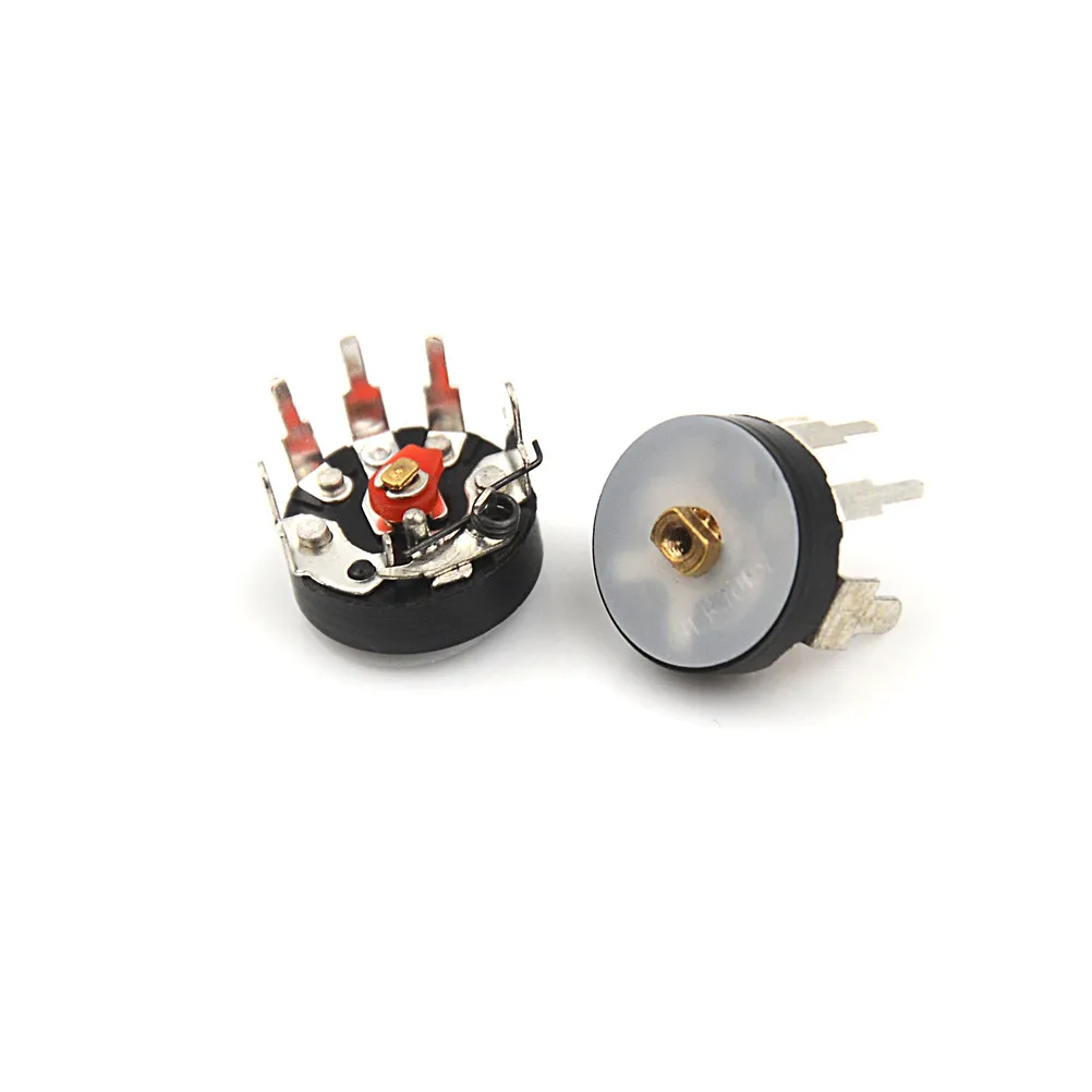 10 stks Potentiometer RV12MM 10 K 50 K Radio Potentiometer Met Schakelaar