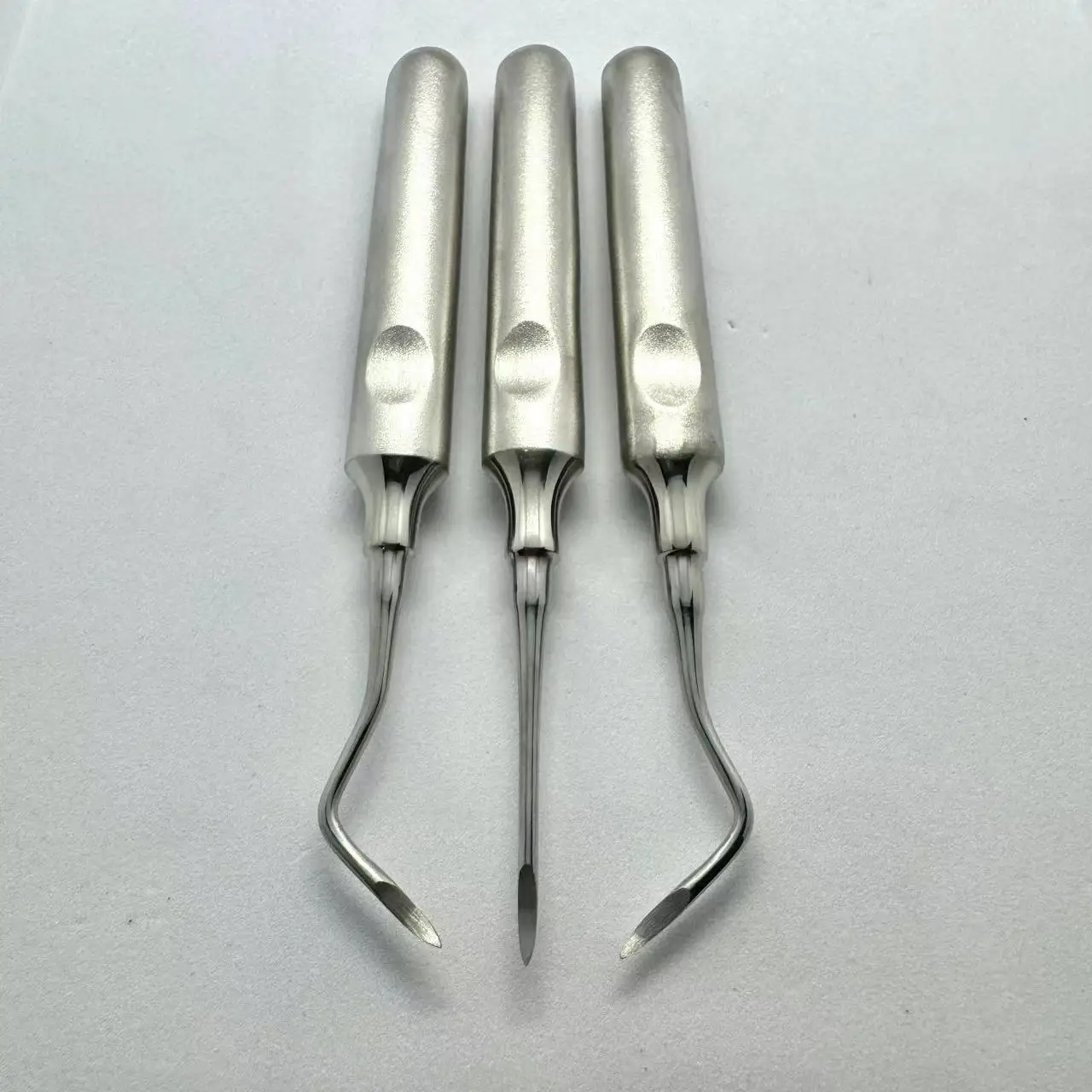 3pcs Dental Heidbrink Teeth Root Elevator, Straight, Right and Left Elevators, Dental tools.