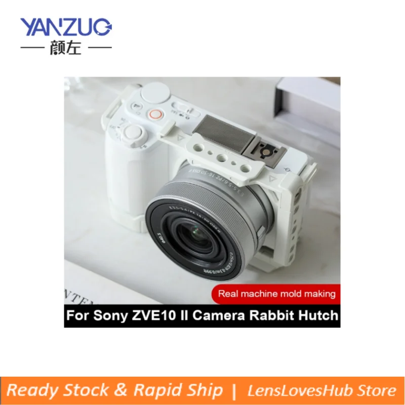 

YANZUO Aluminum Protection Frame For Sony ZVE10 II Camera RabbitCage Accessories Zve10m2 Stabilizer Metal Expansion Cage Bracket