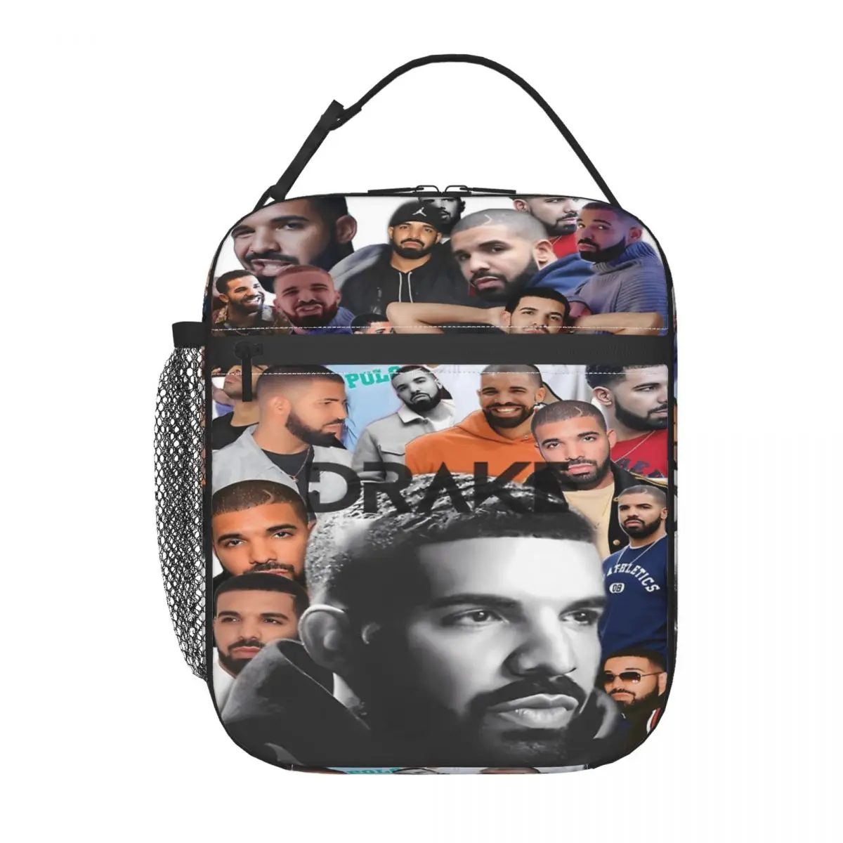 Isolierte Lunch Bag zertifizierte Liebhaber Boy Tour Musik Drake Vintage Mittagessen Multifunktions-Thermo kühler Bento Box für die Schule