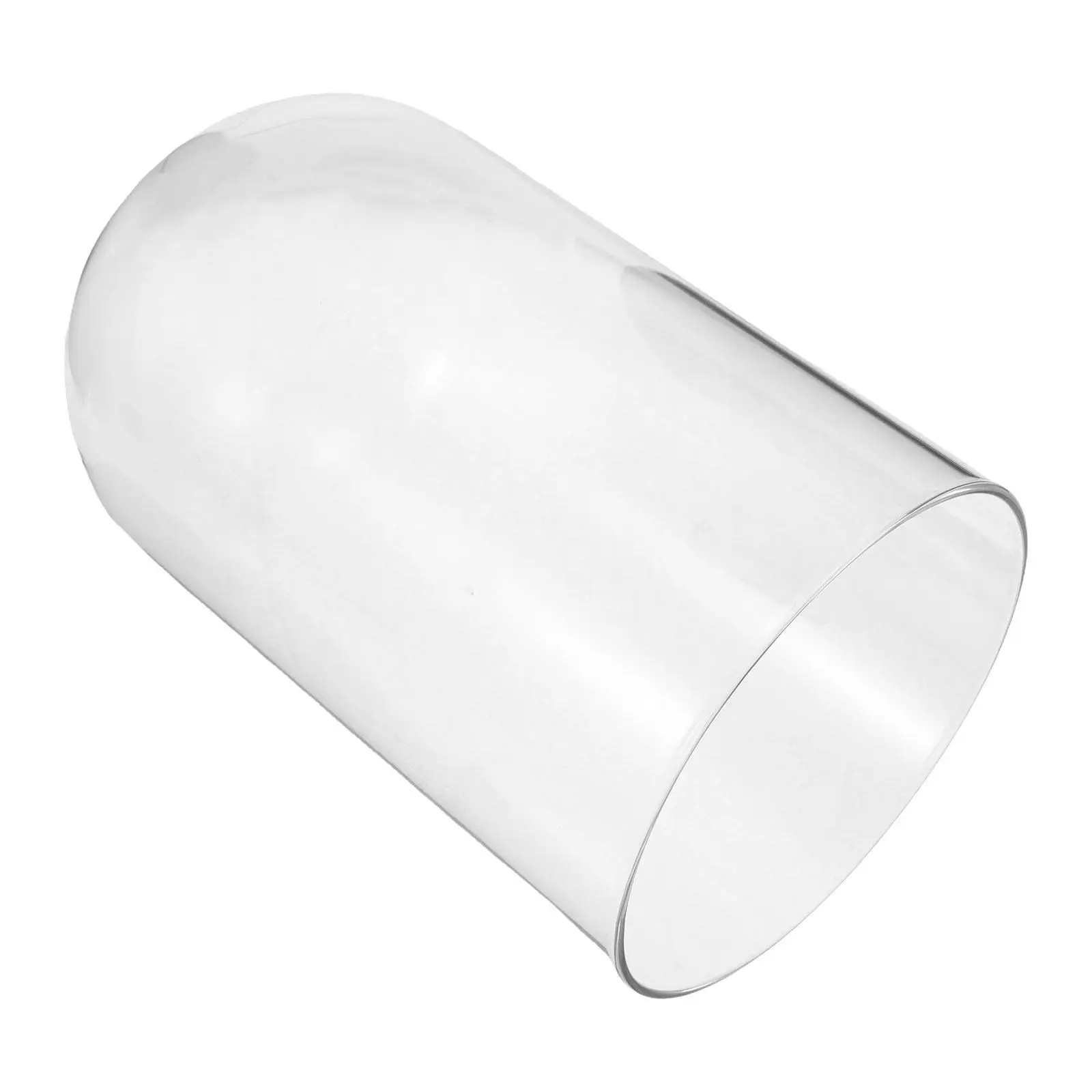 Glass Dome for Pendulum Mantel Clock Preservation Dome Transparent Display Cover Vintage Clock Shield Dust Protection Cloche