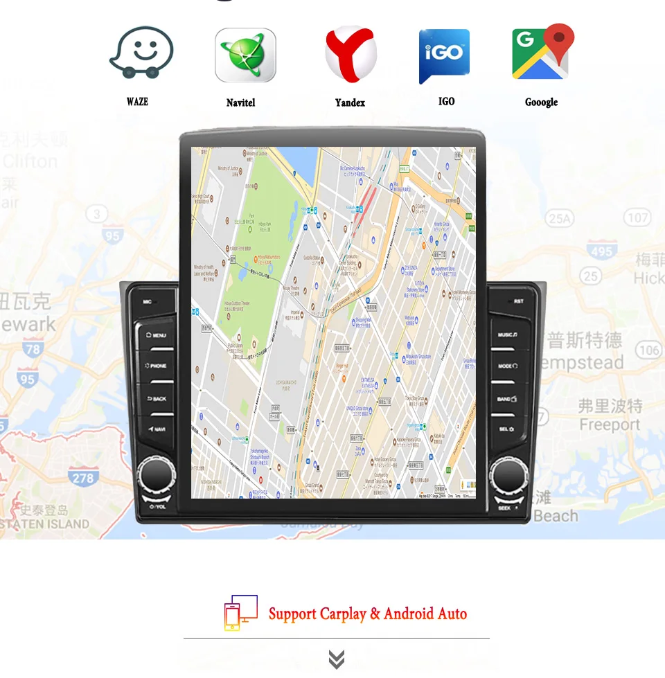 8G+128G Android 14 For Mazda CX9 CX-9 2006 - 2016 Car Radio Audio Multimedia Stereo PC Tablet GPS Monitor DVD Carplay Auto