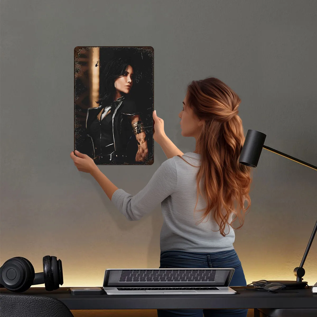 كلير سبكور إكسبيديشن 33 علامات صفيح عمل فني الأكثر مبيعا ملصق صور جدار ديكور مقهى اكسسوارات للديكور المنزل #2