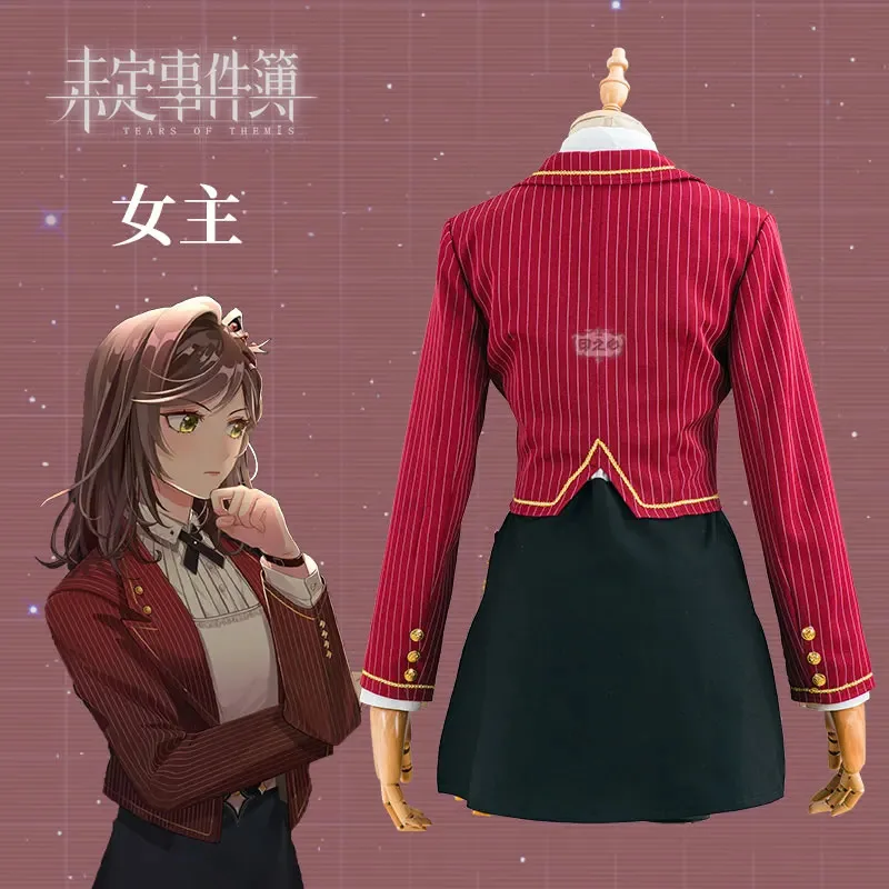 

CyGame Tears Of Themis Heroine Rose Косплей Костюм Юристс Рабочая Униформа Женская Вечеринка Ролевая Игра Одежда