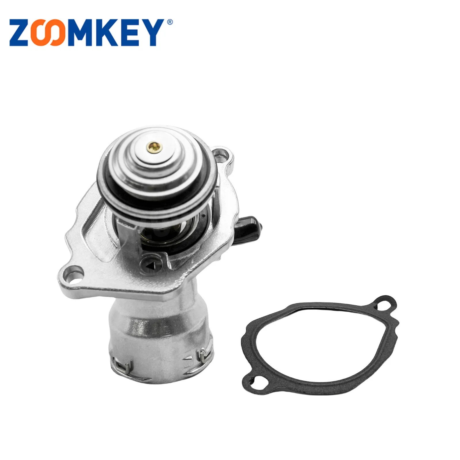 

ZOOMKEY Thermostat & Gasket Fit For Mercedes Benz C300 E350 A2722000415