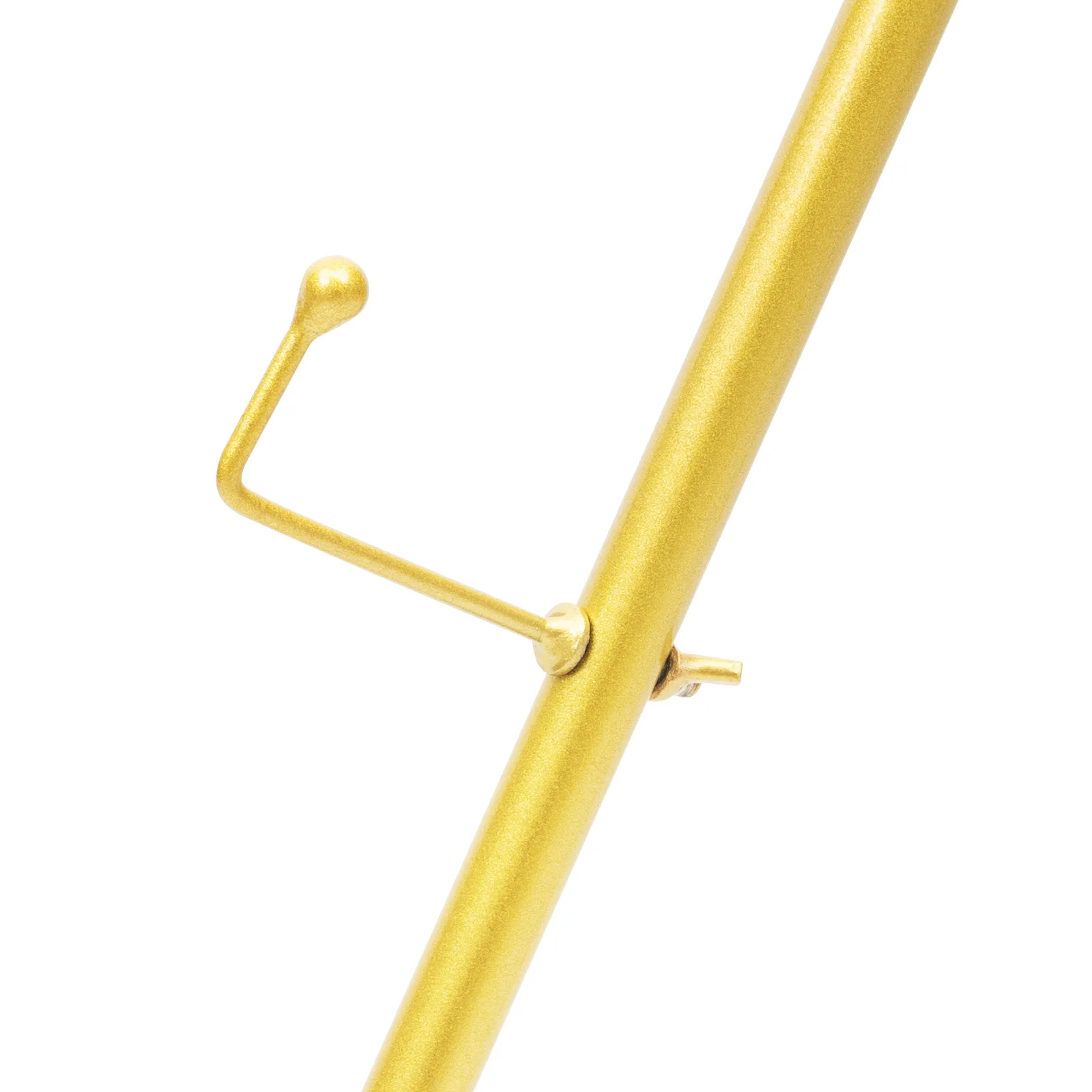 2er-Set goldene Hochzeits-Willkommensschild-Ständer – Verstellbare Metallständer mit fester Halterung und rutschfesten Füßen für Veranstaltungen – Detail 6