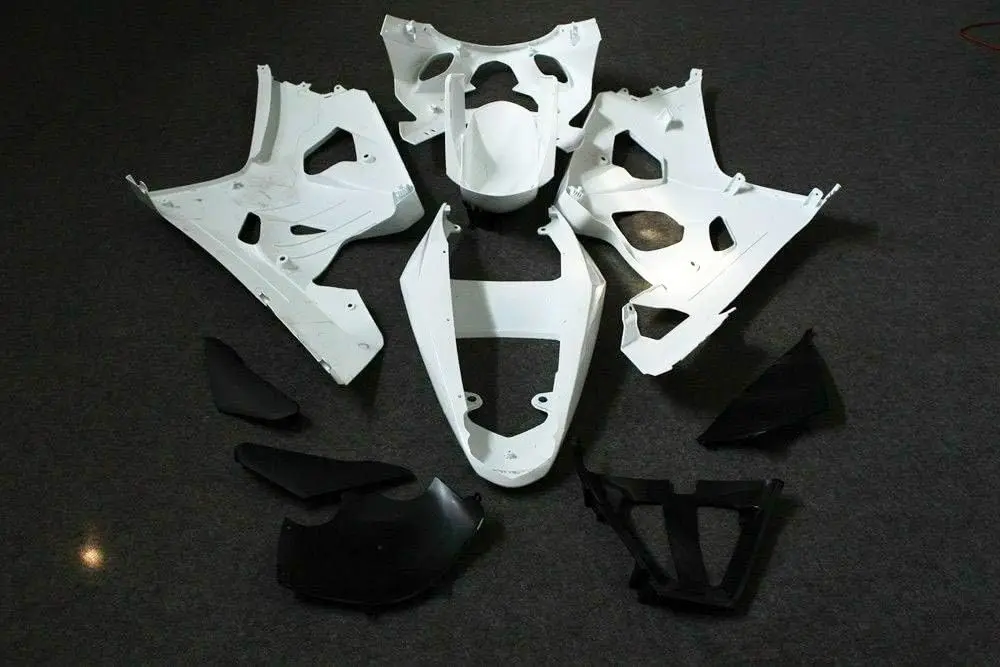 مجموعة هدايا الدراجات النارية غطاء هيكل السيارة هدية كاملة لسوزوكي GSXR600 GSXR750 K4 2004-2005 (غير مطلي) #3