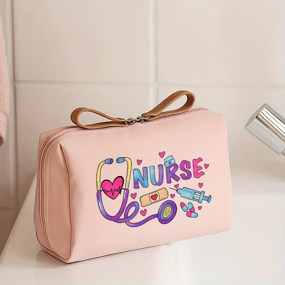 Nurse Stethoscope Toiletry Bag, Ideal Work & Birthday Gift for Nurses