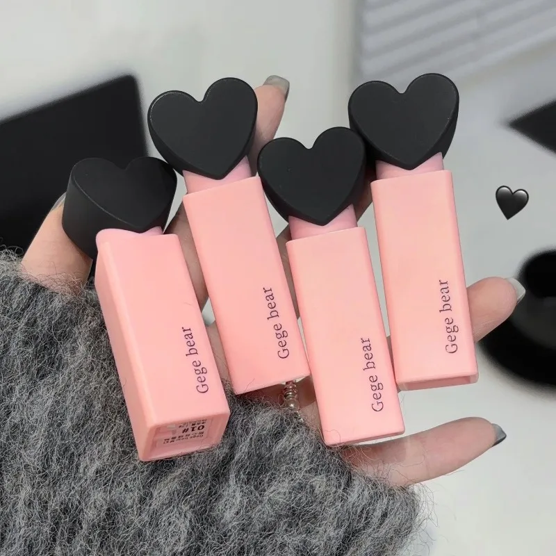 6 Kleuren Matte Fluwelen Lippenstift Langdurige Make-Ups Vloeibare Lipgloss Waterdichte Antiaanbakbeker Lip Glazuur Tint Make-Up Cosmetisch