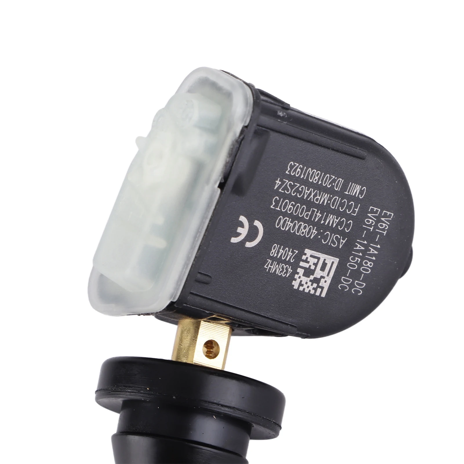مستشعر ضغط الإطارات 4 قطعة أجهزة استشعار مراقبة ضغط الإطارات المطاط 433 ميجا هرتز TPMS 2036832 يناسب التركيز
