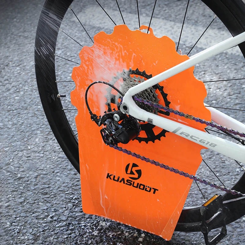 Anti-Schmutz Fahrrad- und Motorrad-Scheibenbremsen-Reinigungs- und Schutzabdeckung für Renn- und Mountainbikes