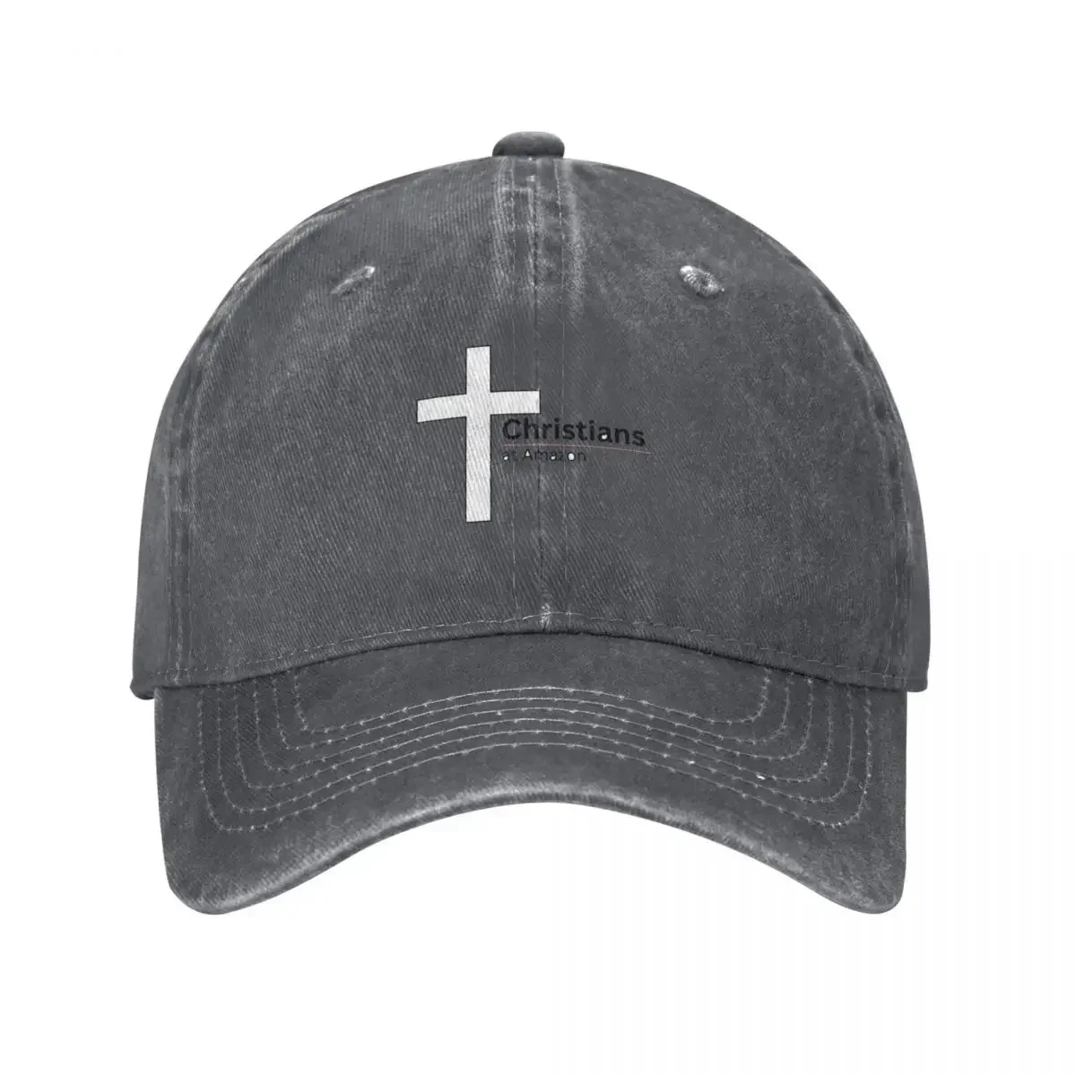 Christians at Amazon with Red line Baseball Cap Hood Fashion Beach Big Size Hat New In Hat Women's Beach Men's