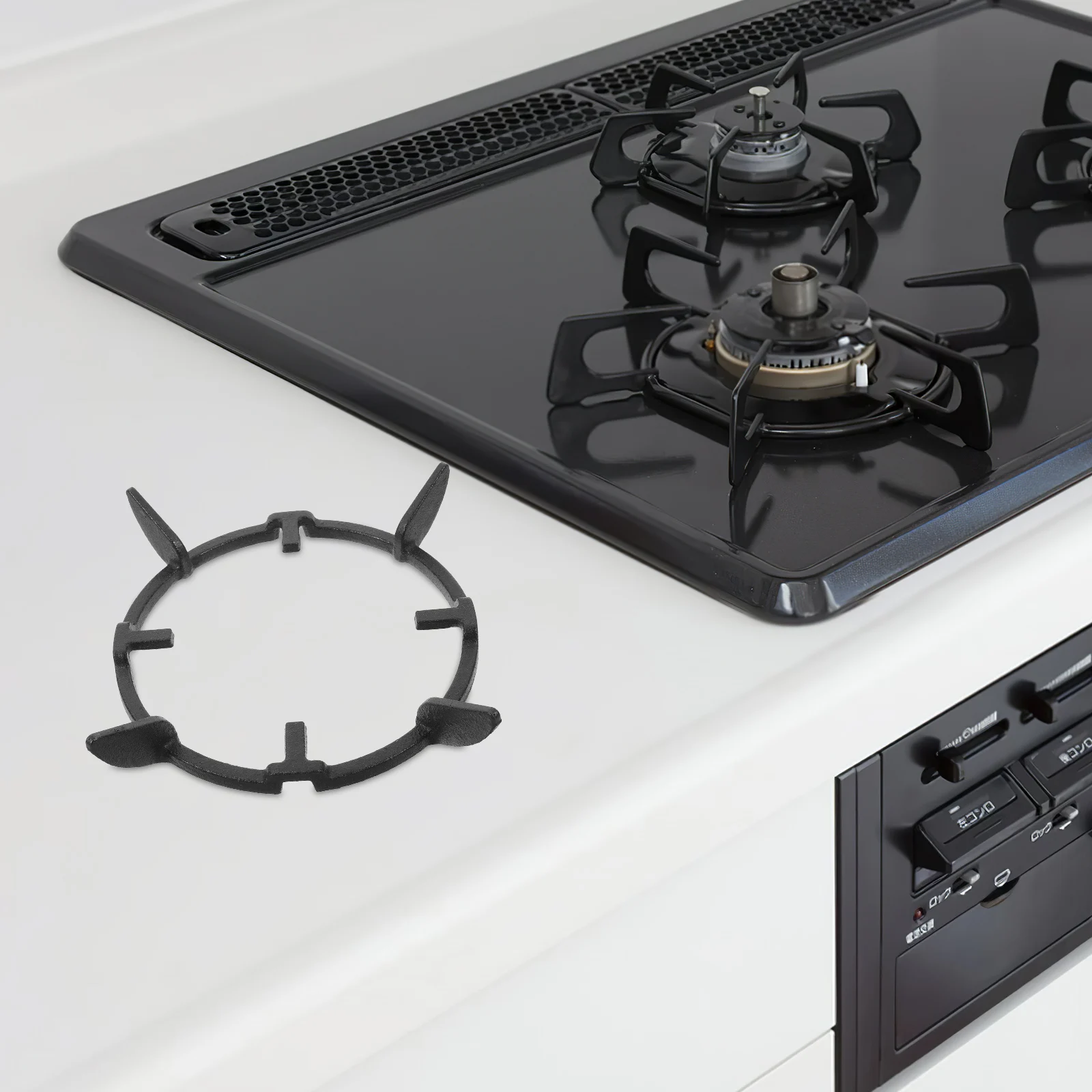 

Stove St Wok Support Rings Gas Accessories Burner Pot Rack Cooker Utensils Robust Iron Sturdy Efficient Gas Saving Anti