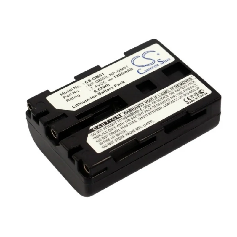 

Li-ion Camera Battery for Sony,7.4v,1300mAh,DCR-DVD300,DCR-TRV70,MVC-CD350,Cyber-shot DSC-S85,HVR-A1P,CCD-TRV228E,HDR-SR1e