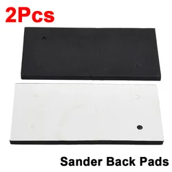 2 Pcs Sander Back Pad Self-Adhesive Foam Mat 4 Holes Replacement Parts For 9035 Rectangular Polishing Tool Accessories