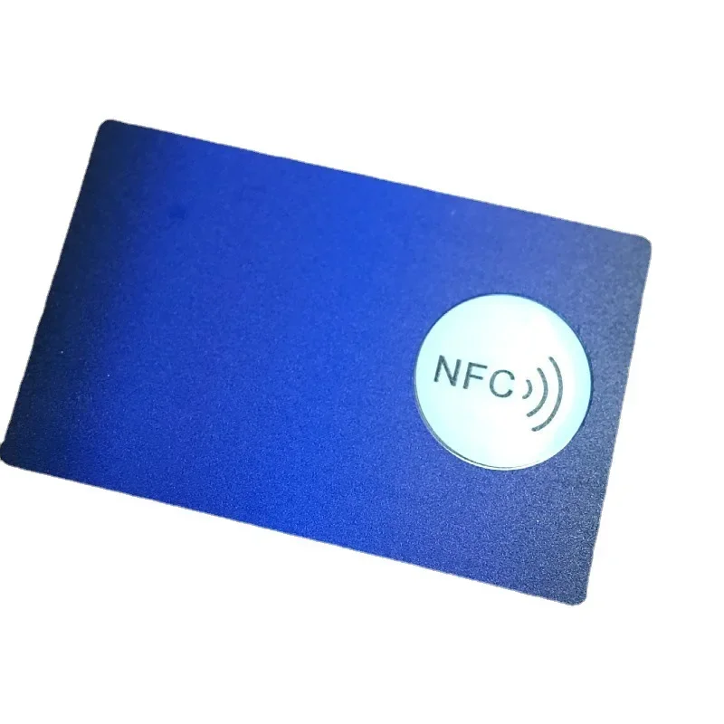 

Factory Stock 213 Chip NFC Bank Stainless Steel Metal Credit Card Blank