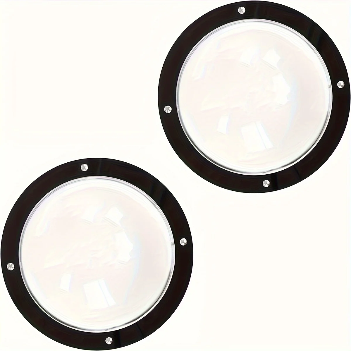 

Acrylic Transparent Pet Window 1PC - Semi-Circle Dog Cat Fence, Pet Viewing Door for Dogs Cats