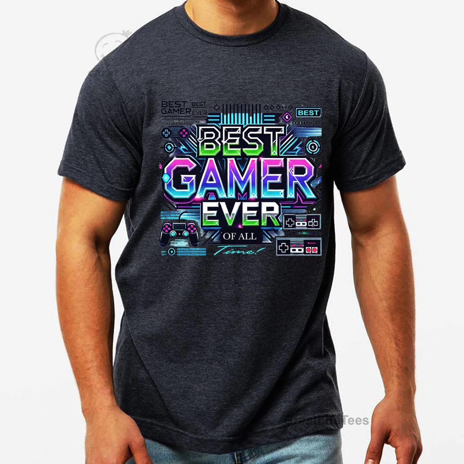 Best Gamer Ever Shirt, Gaming T-shirt, Video Game tshirt, gift for gamers