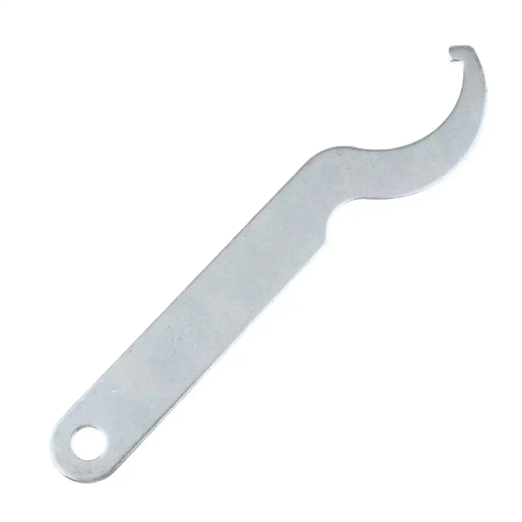 

Shock Absorber C Spanner Wrench Hook Set Adjuster for ATV, Silver